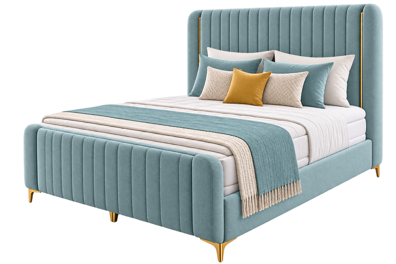 Celestia Velvet Bed