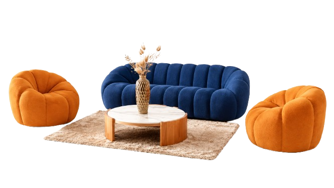 Nuvella Cloud Lounge Set