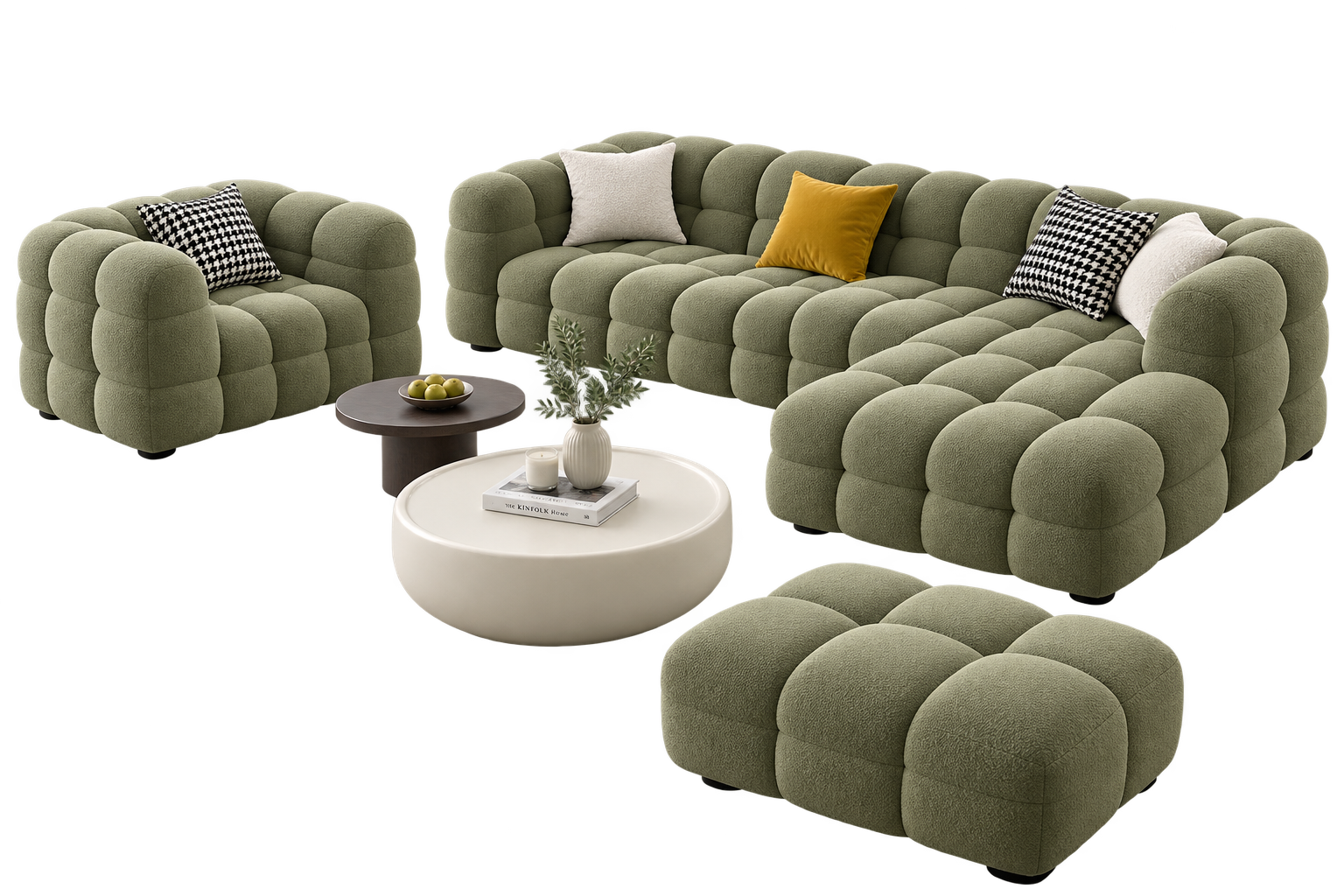 Sage Cloud Modular Lounge Set
