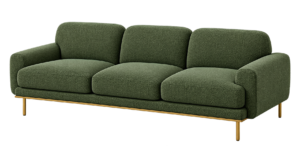 Forest Green 3-Seater Sofa