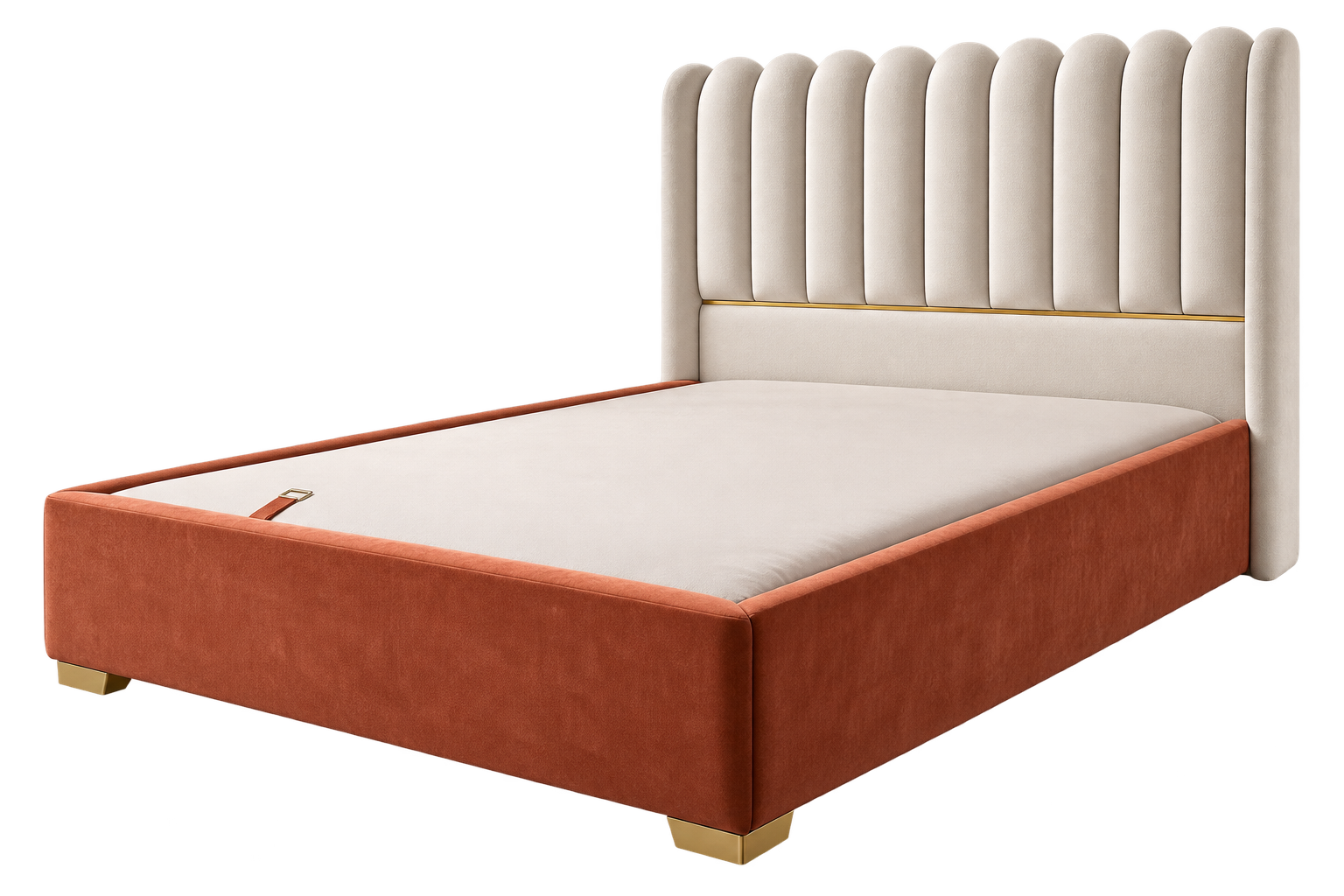 LuxePanel Upholstered Bed